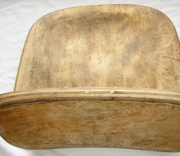 Sanded Back Rest Bottom View